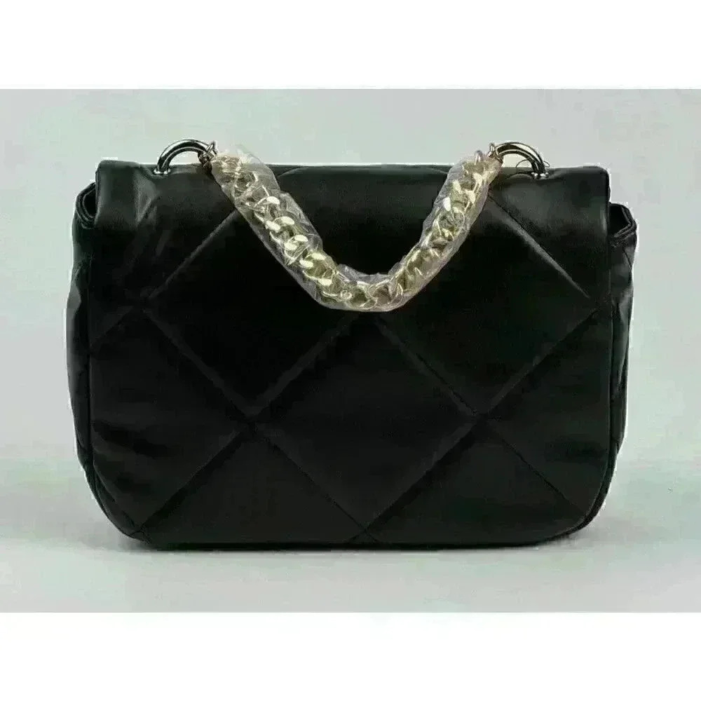NEW! Badgley Mischka Womens Diamond-Quilted Chain Crossbody Bag NWT $149 - Picture 2 of 4